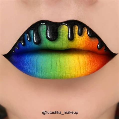 Pinterest | Черная помада, Помады, Раскраска губ