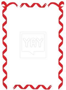 Ribbon Border Vector at Vectorified.com | Collection of Ribbon Border ...