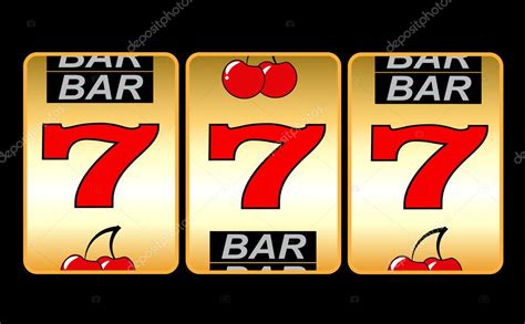777. Winning in slot machine. — Stock Vector © Kristina2211 #9893493