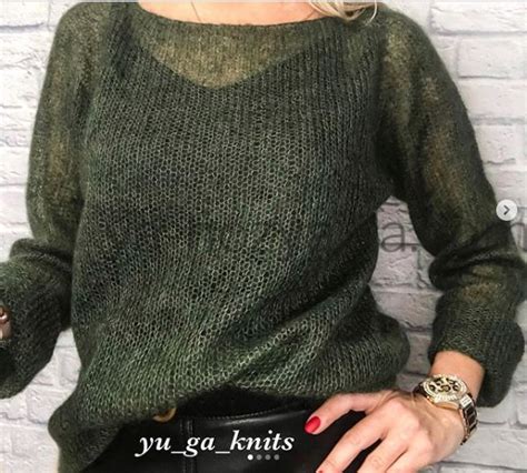 Свитер паутинка из кид мохера спицами | Sweater pattern, Knit vest ...