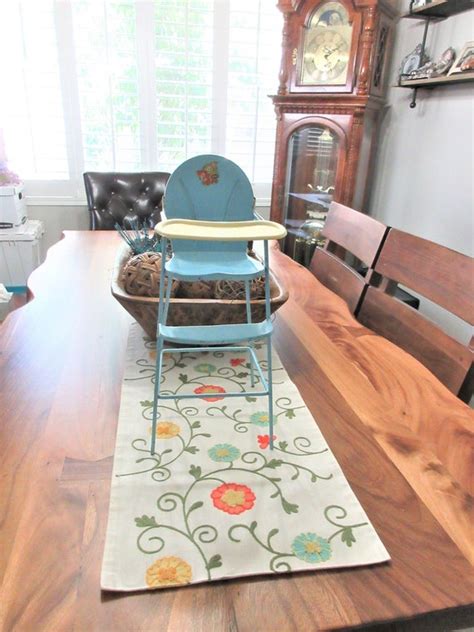 Antique Doll High Chair Accessories Metal Amsco-decal - Etsy