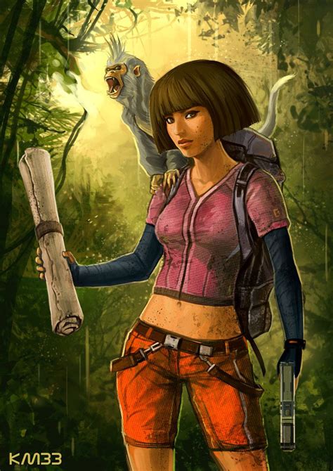 "The Explorer" by KM33 | Fan art, Art, Character art