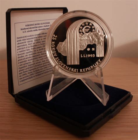 25 Euro – 2018 – 25. výročie vzniku Slovenskej republiky – Proof – Home ...