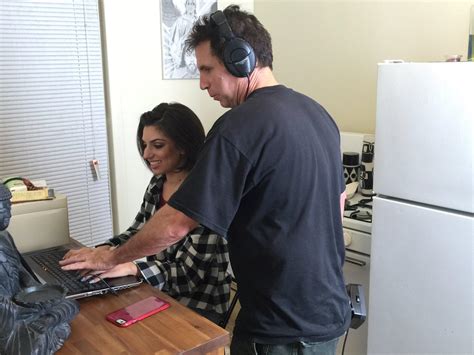 In the making of for the movie porn “Lesbian Landlord" : r/Darcie_Dolce