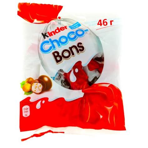 Конфеты шоколадные Kinder Choco-Bons (Киндер Чоко-Бонс) 46г купить с ...