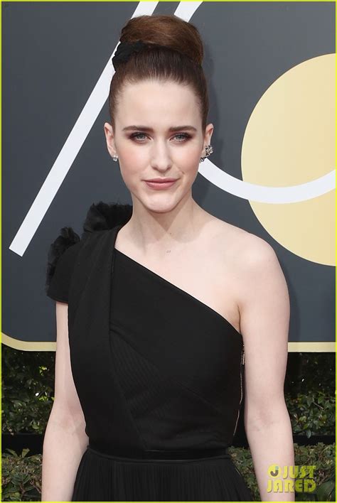 Marvelous Mrs. Maisel's Rachel Brosnahan Arrives for Golden Globes 2018 ...