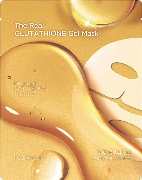 Holika Holika The Real Glutathione Gel Mask - Гелевая маска для лица с ...