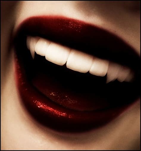 Vampires Photo: Vampire fangs | Vampire fangs, Vampire lips, Gothic vampire