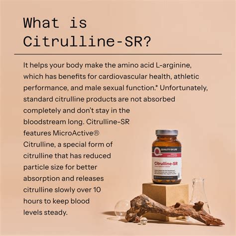 Citrulline-SR | Quality of Life