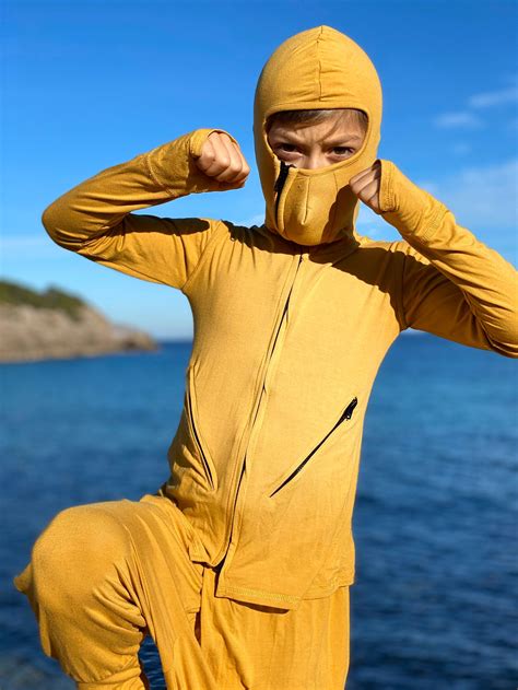 NINJA Kids Suit Set Ninja Clothing Long Sleeve Hoodies for Kids & Harem ...