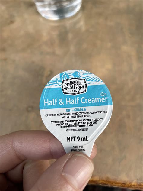 Calories In Half And Half Creamer Singles Add Up Very Quickly - RYZE Superfoods