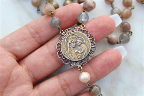 Stella Maris Rosary - Our Lady Rosaries Handmade – The Little Catholic