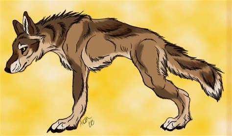 Werewolf Forms - Wolf by Eclipse-de-la-Luna on DeviantArt