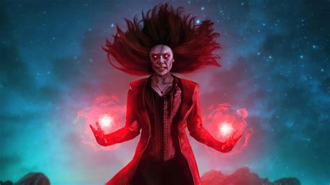 Download Wanda Levitating Hair 4K Wallpaper | Wallpapers.com