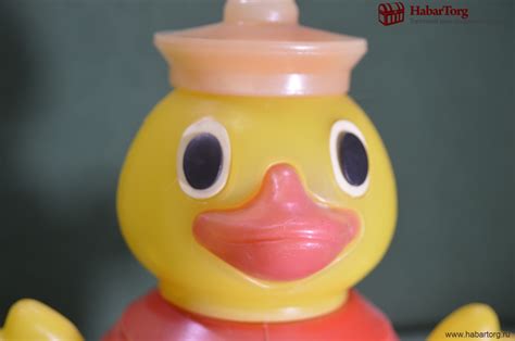 Купить Игрушка детская неваляшка "Утка моряк якорь". Пластмасса. СССР ...