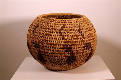 Vintage Collectible Hopi Pueblo Native American Ceremonial Woven Basket Bowl - Etsy