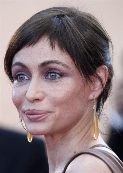 Emmanuelle Béart Launches Campaign against Plastic Surgery: French ...
