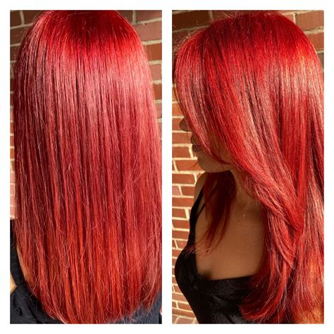 Officially a Red Head Thanks to Therapy Hair Salon in Rock Hill