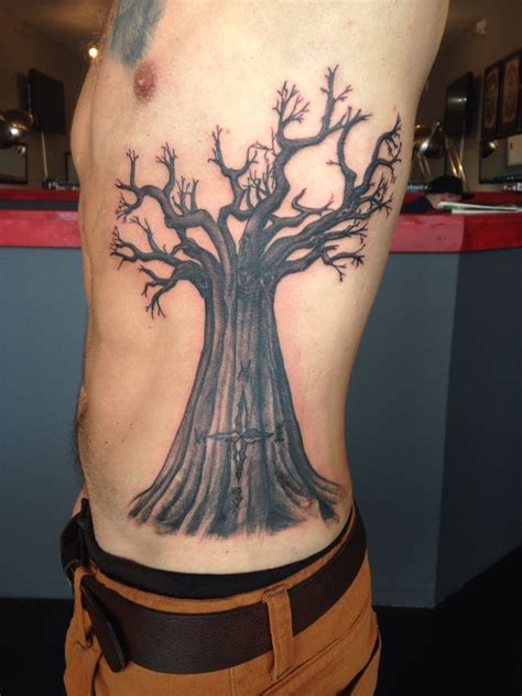 Baobab Tree Tattoo - Printable Computer Tools