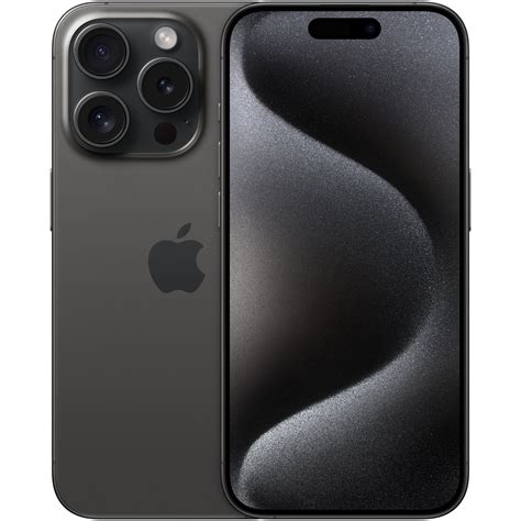 Telefon mobil Apple iPhone 15 Pro, 128GB, 5G, Black Titanium - eMAG.ro