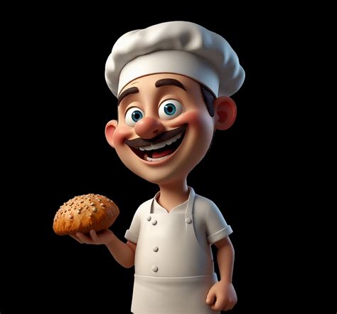 Caricature Baker Person Cartoon Free Stock Photo - Public Domain Pictures