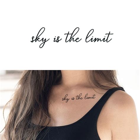 Share more than 54 the sky is the limit tattoo super hot - in.coedo.com.vn