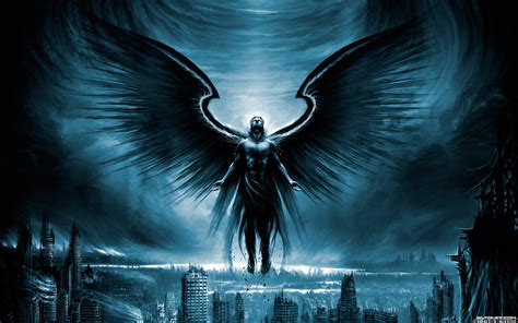 Dark Angel: An HD Wallpaper to Elevate Your Aesthetic