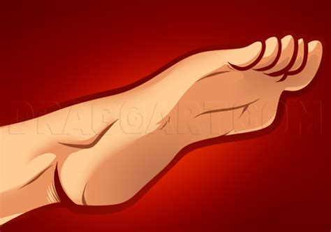 anime feet how to draw