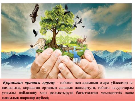 Қоршаған ортаны қорғау картинки