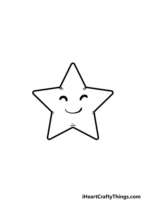 How to Draw Cool Stars Step by Step - Higgins Hards1980