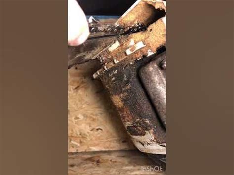 Как натянуть цепь на бензопиле Штиль Stihl без заводского ключа # ...