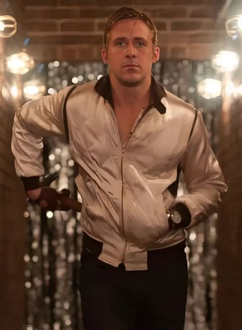 Ryan Gosling Drive Jacket - LEE Leather Jackets