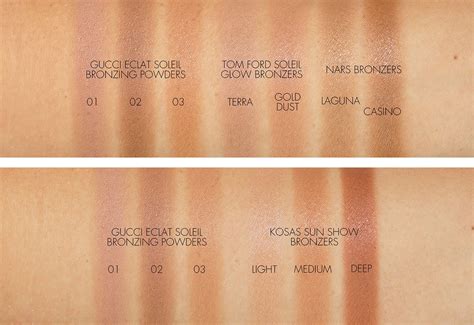 Top 72+ imagen gucci bronzer swatches - Abzlocal.mx