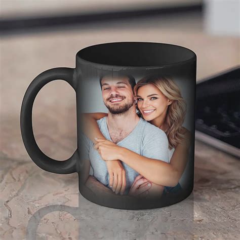 Custom Photo Magic Mug - Personalized Heat-Sensitive Color Changing Cu