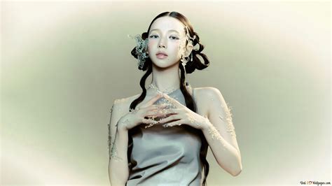 'Karina' from Aespa in Armageddon Album Shoot 4K wallpaper download