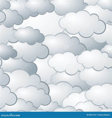 seamless cloud background stock vector illustration  vector