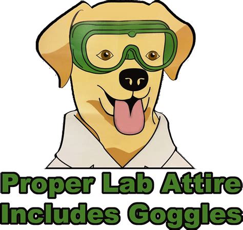 "Proper Lab Attire" Stickers by BR33SY | Redbubble
