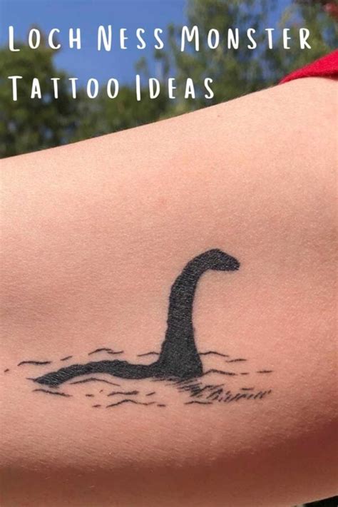 73 Loch Ness Monster Tattoo Ideas - Tattoo Glee