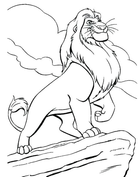 Simba Coloring Pages at GetColorings.com | Free printable colorings ...
