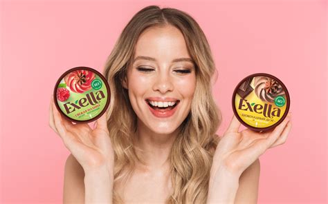 Дизайн и нейминг для нового бренда полезных десертов Exella — Портфолио ...