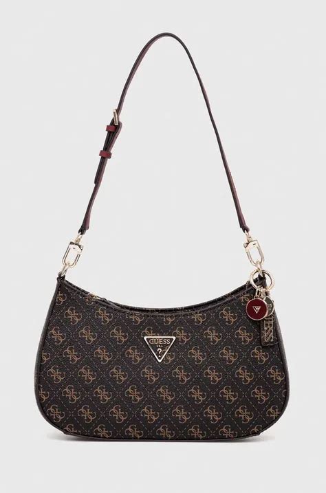 Torba Guess boja: smeđa | ANSWEAR.hr