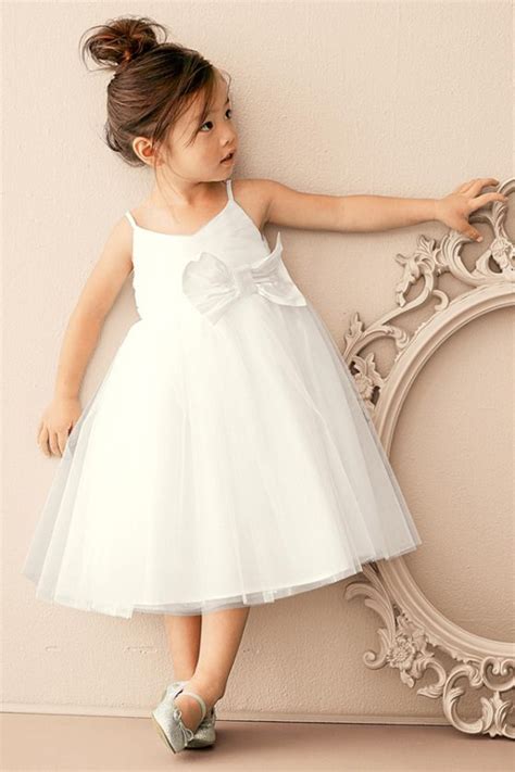 14 Adorable Ivory Flower Girl Dresses | weddingsonline