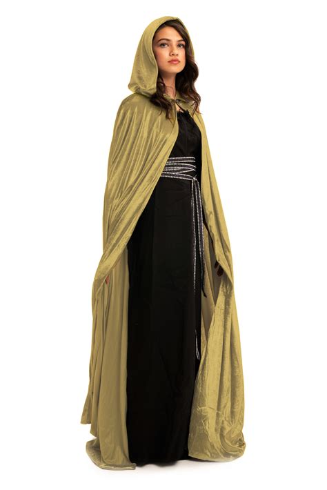 Adult Women Gold Cloak | $95.99 | The Costume Land