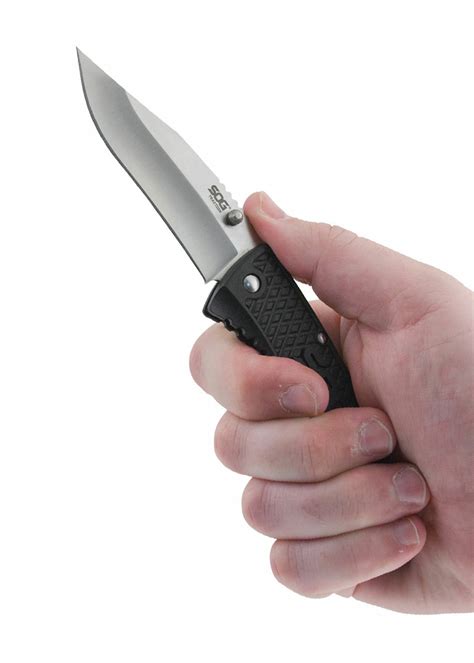 Folding Knife Traction, Satin, SOG | Battle-Merchant ⚔