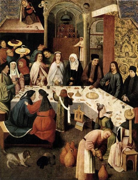 The Marriage Feast at Cana, 1500 - Hieronymus Bosch - WikiArt.org