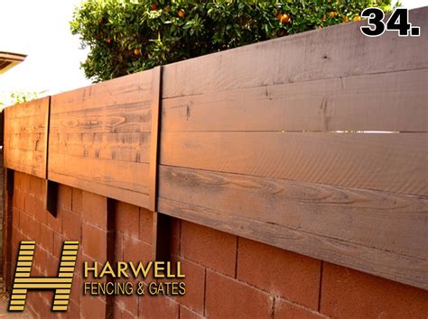 Wall Toppers & Privacy Fence — Harwell Design - Fences, Driveway Gates