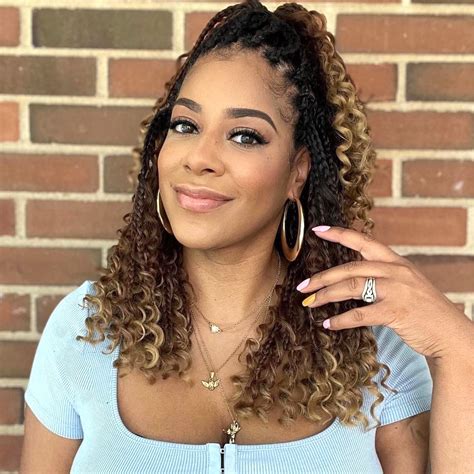 Buy Boho Box Braids Crochet Hair for Black Women 10 Inch Ombre Goddess ...