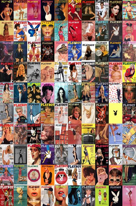 100 PCS Vintage Playboy Wall Collage Kit Vintage Playboy - Etsy