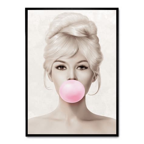 Brigitte Bardot Bubblegum – POSTERA