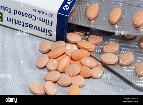 simvastatin high resolution stock photography  images alamy
